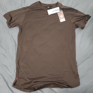 ASRV Shirt: 0660. SILVER-LITE™ 2.0 ESTABLISHED TEE - DARK EARTH, Size L